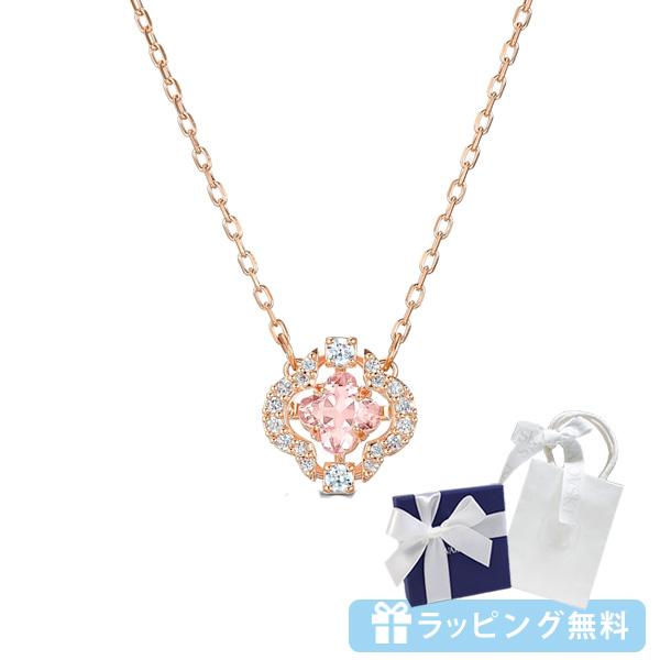 スワロフスキー SWAROVSKI スパークリングダンスネックレス クローバー  純正ギフト包装無料...