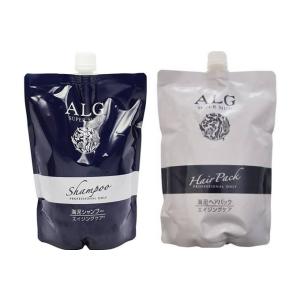 パシフィックプロダクツ アルグ スーパーマッド シャンプーM 800ml &amp; ヘアパックM 800g  詰め替えセット