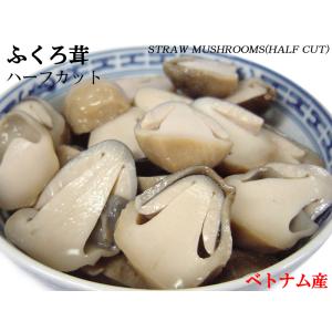 フクロタケ ふくろ茸 水煮缶詰（ハーフカット）ベトナム産