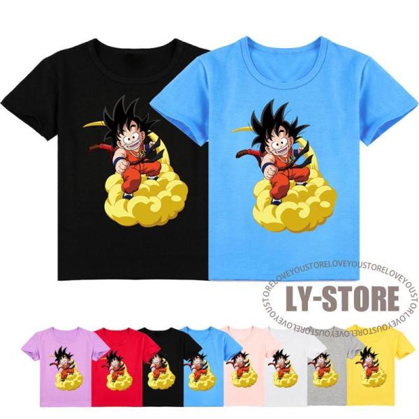 ◆ドラゴンボール 半袖Tシャツ 子供服 キッズ 春 夏 100 110 120 130 140 15...