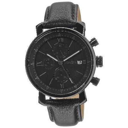 特別価格Rhett Chronograph Black Leather Watch並行輸入