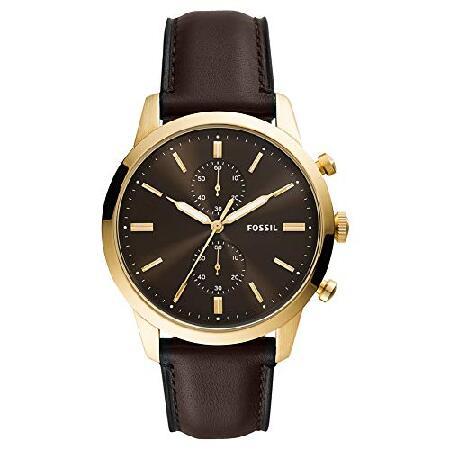 特別価格Fossil Men&apos;s Townsman Brown Dial Watch - FS577...