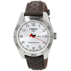 特別価格Tissot Mens PRS 516 Powermatic 80 316L Stainless Steel case Automatic Watch, Brown, Leather, 20 (T1314301603200)並行輸入｜ctykjl88