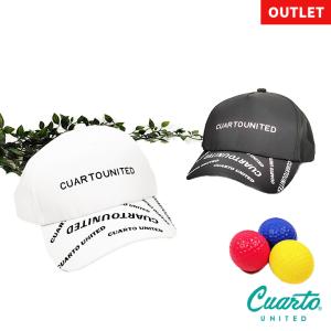 ゴルフ キャップ 21HS クアルトユナイテッド ロゴ 入り
