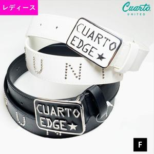 ゴルフ ベルト 20FW クアルトユナイテッド プレート スタッズ レディース｜cuartounited