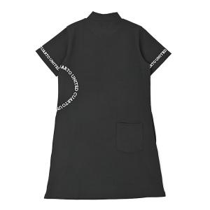 Aラインワンピース 半袖 カットソー スマイル...の詳細画像2