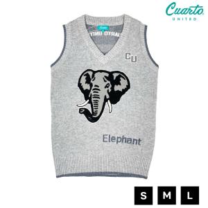 ゴルフ ニット ベスト 20FW クアルトユナイテッド アニマル