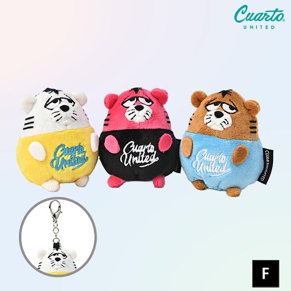 ボールケース ボールホルダー マスコット まんまる虎(トラ) 1個用 クリップ付き クアルトユナイテ...