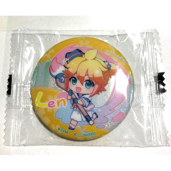 ♪) 鏡音レン  缶バッジ    ガシャポンくじ 初音ミク 雪ミク2023あそーと  C賞 [10]