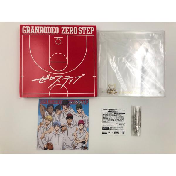 ♪) ゼロステップ アクリルフレーム CD GRANRODEO feat.小野賢章 初回限定 黒子の...