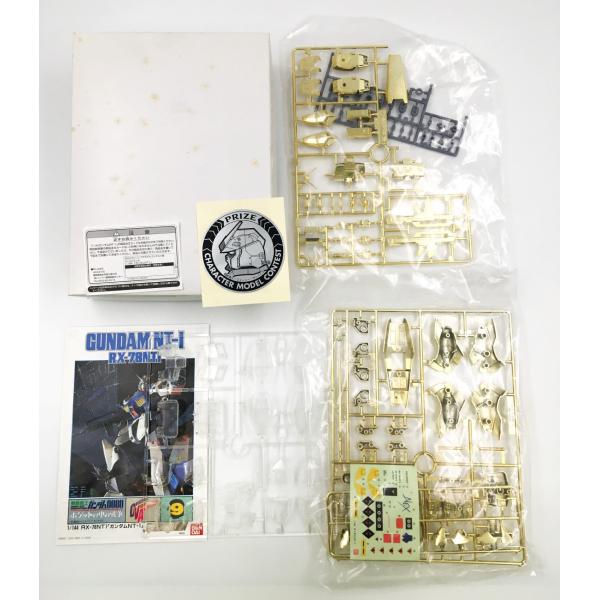 ♪) コンテスト限定 1/144 RX-78NT1 ガンダムNT-1 金メッキバージョン 機動戦士ガ...