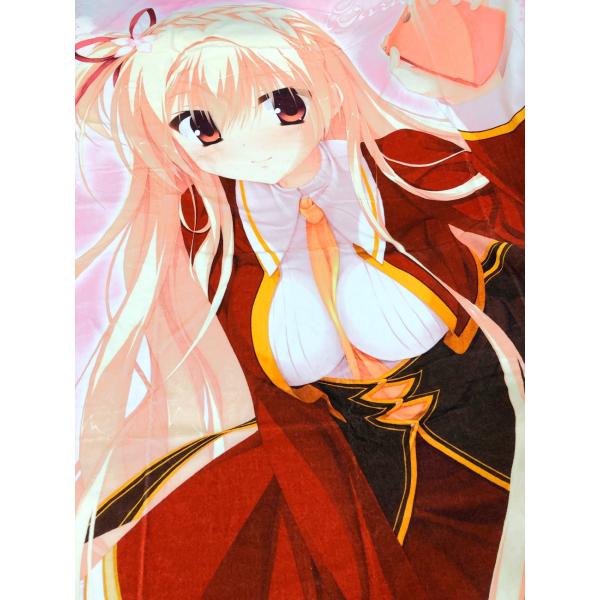 ♪) A： シャーリィ ・ウォリック タオルケット 天色*アイルノーツ ゆずソフト ブランケット [...