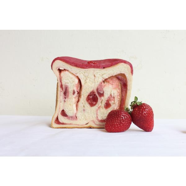 プレミアムストロベリー　パン　食パン　スイーツ　朝食　おやつ　ギフト　贈り物　広島　ストロベリー　プ...