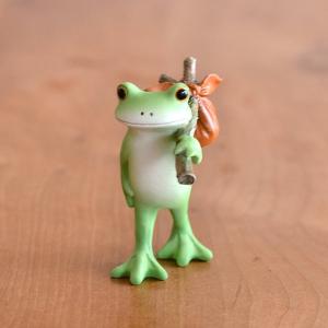 ミドル 旅するカエル Copeau コポー  クッチーナ  コポー カエル 置物 雑貨 旅 ミドルサイズ コポーシリーズ かわいい プレゼント 贈り物
