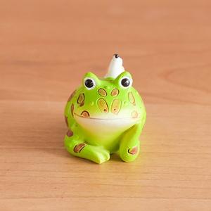 ダイカイ【Copeau】かえるのコポー 置物 ＊チューチュートレイン＊ patapataminzoku_ob393