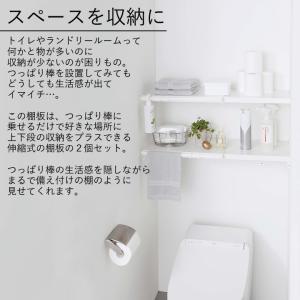伸縮つっぱり棒用棚板 タワー S tower ...の詳細画像4