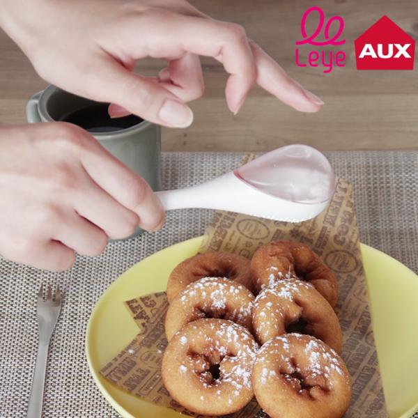 粉ふるい 片手 まぶせる粉ふるい LS1534 AUX オークス おしゃれ プラスチック 取っ手付き...