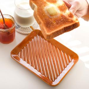 パン皿 トースト皿 トーストプレート 角皿 長...の詳細画像1