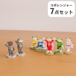 カエル コポー コポレンジャーシリーズ セット Copeau コポー ダイカイ 戦隊モノ ヒーロー 悪役 かわいい 置物 玄関 インテリア 雑貨 かえる 蛙 クッチーナ｜cucina-y