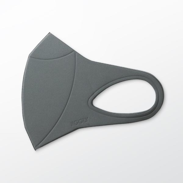 ウルトラパフマスク ジグリー グレーＭ レディース