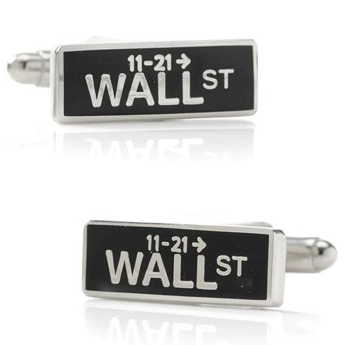 カフス カフスボタン ウォール街 ウォールストリート カフリンクス