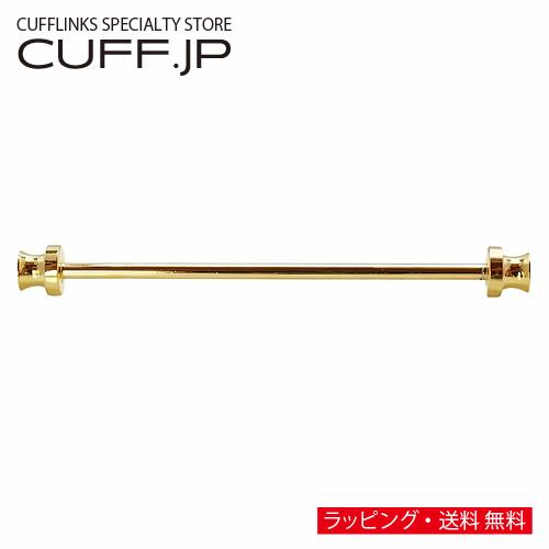 カラーバー カラーピン ゴールド ハットシェイプ ピンホールピン