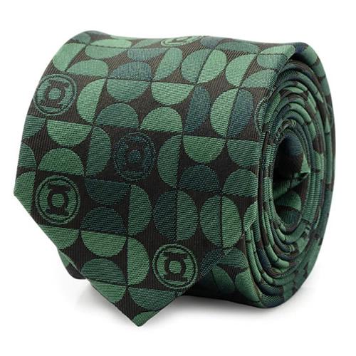 ネクタイ Green Lantern グリーン ランタン チャコール グリーン