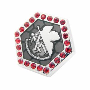 エヴァンゲリオン ピンズ ラペルピン NERV ロゴ ヱヴァンゲリヲン × SWANK スワンク メ...