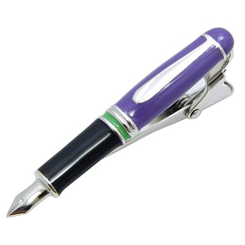 エヴァンゲリオン 万年筆 ネクタイピン タイバー タイクリップ 初号機 Ver. エヴァンゲリヲン ...