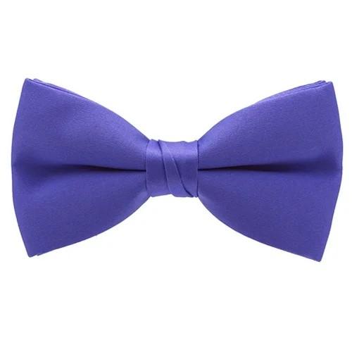 子供用 蝶ネクタイ パープル ボウタイ 簡易装着 簡単 発表会 入園式 入学式