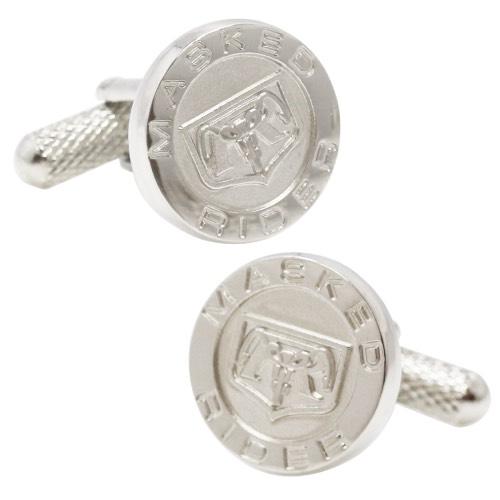 仮面ライダー × SWANK クレスト カフス シルバー 立花レーシング カフスボタン カフリンクス...