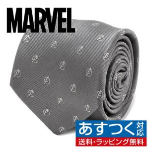 ネクタイ アベンジャーズ グレー マーベル マーベルヒーロー MARVEL｜cuff