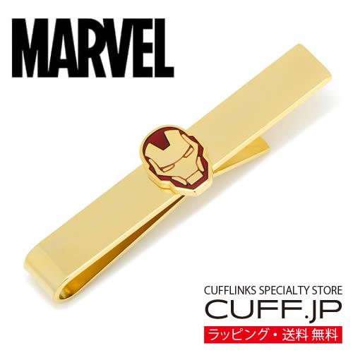 ネクタイピン タイバー MARVEL アイアンマン ゴールド タイクリップ タイピン