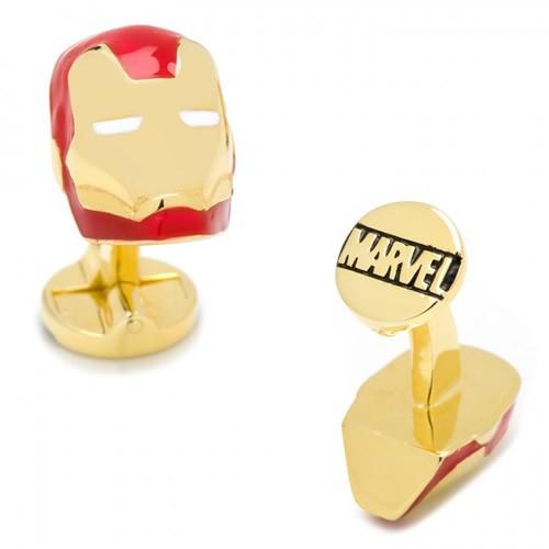 カフス カフスボタン アイアンマン MARVEL マーベル 3D カフリンクス