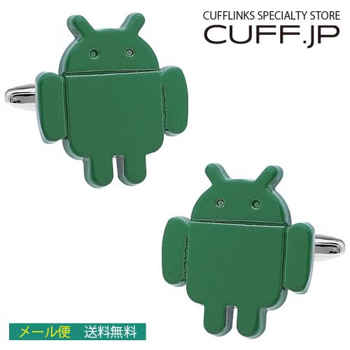カフス カフスボタン アンドロイド ロボット カフリンクス メンズアクセサリー