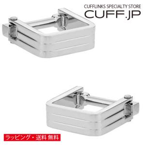 カフス カフスボタン 江戸切子 菊 赤金 堀口硝子 カフリンクス