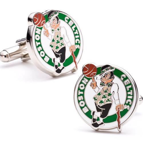 カフス カフスボタン ボストン セルティックス ロゴ NBA プロバスケ バスケットボール カフリン...