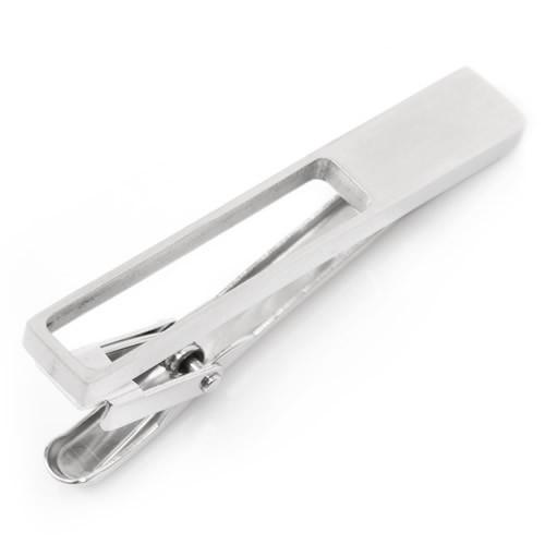 ネクタイピン タイバー ダイカット メタル ステンレス タイクリップ タイピン Ox &amp; Bull ...