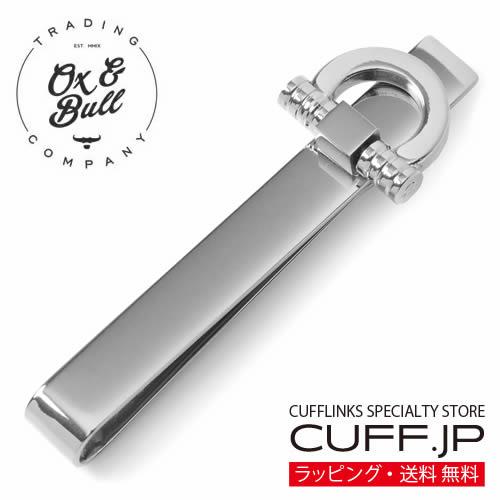 ネクタイピン タイバー ホースビット 馬 馬具 シルバー ステンレス タイクリップ タイピン Ox ...