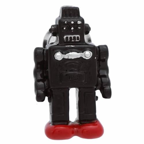 ピンズ ラペルピン スワンク ロボット ブラック SWANK