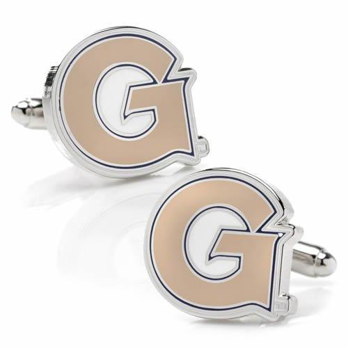 カフス カフスボタン NCAA ジョージタウン大学 ジョージタウン ホヤス カフリンクス メンズアク...