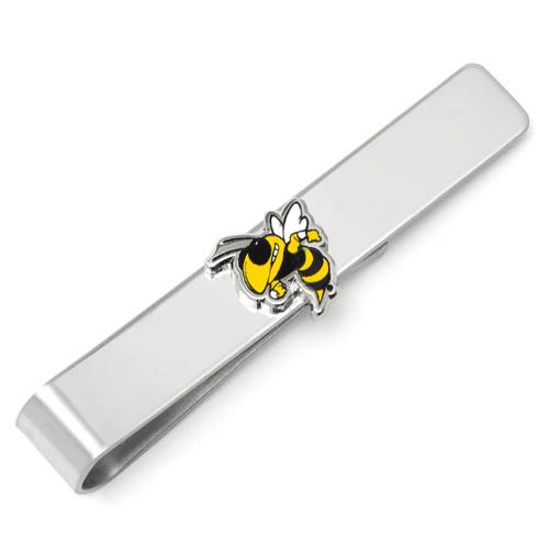 ネクタイピン NCAA ジョージア工科大学 ジョージアテック イエロージャケッツ タイバー タイクリ...