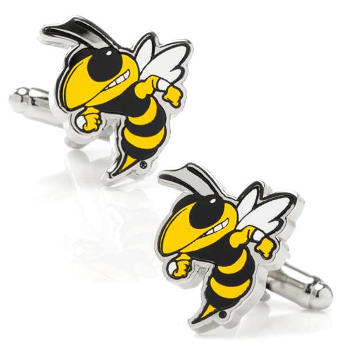 カフス カフスボタン NCAA ジョージア工科大学 ジョージアテック イエロージャケッツ カレッジ ...