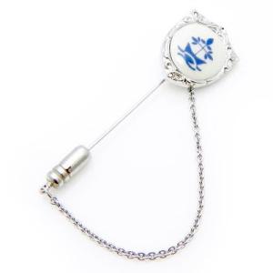 ラペルピン ピンズ スワンク &amp; ロイヤルコペンハーゲン コラボ Swank &amp; Royal Cop...