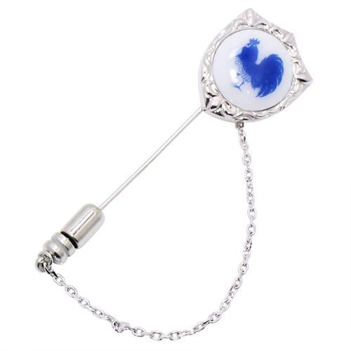 ラペルピン ピンズ スワンク &amp; ロイヤルコペンハーゲン 酉 コラボ Swank &amp; Royal C...