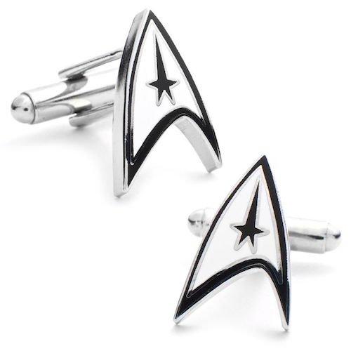 カフス カフスボタン スタートレック Star Trek デルタ シールド カフリンクス