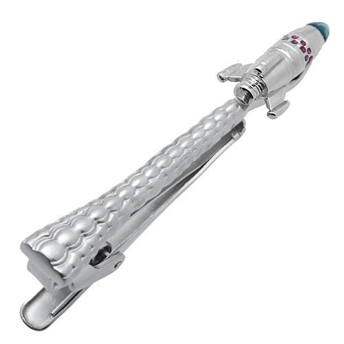 スワンク ネクタイピン タイバー ロケット シルバー SWANK タイクリップ タイピン