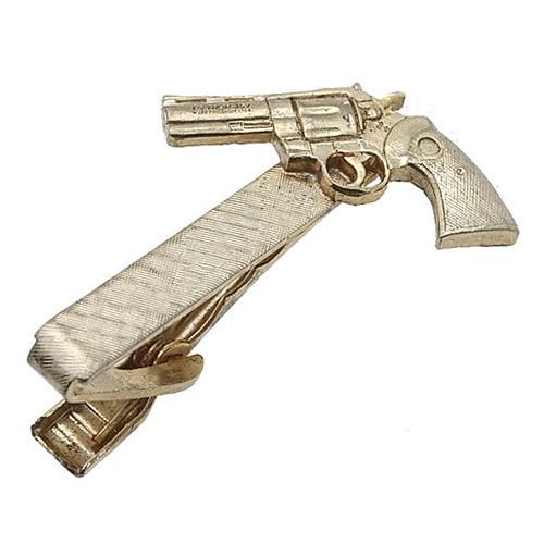 アンティーク ネクタイピン タイバー 銃 ピストル #505 タイクリップ タイピン