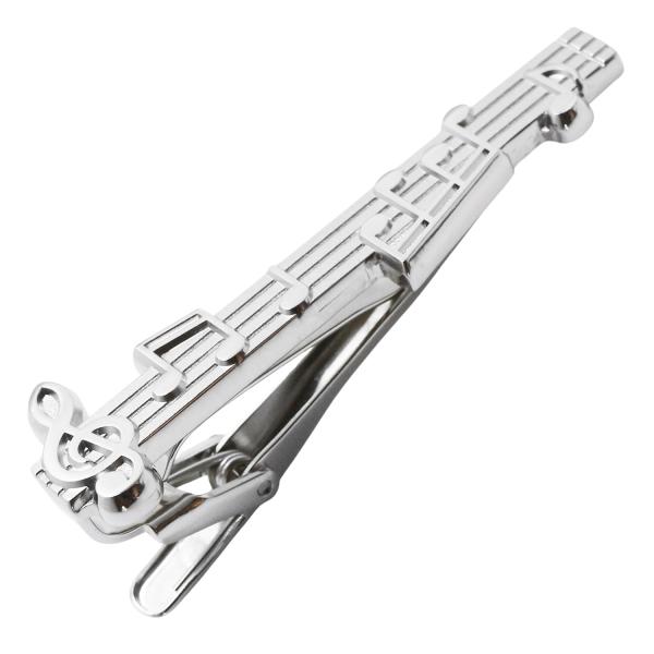 スワンク ネクタイピン タイバー 音符 楽譜 SWANK タイクリップ タイピン