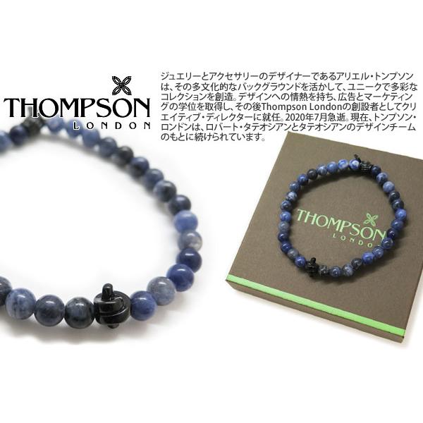 ブランド アクセサリー THOMPSON トンプソン ツイステッド ノット セミプレシャス ブレスレ...